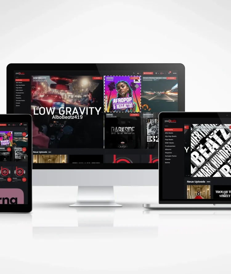 Youbeats Mockup Devices